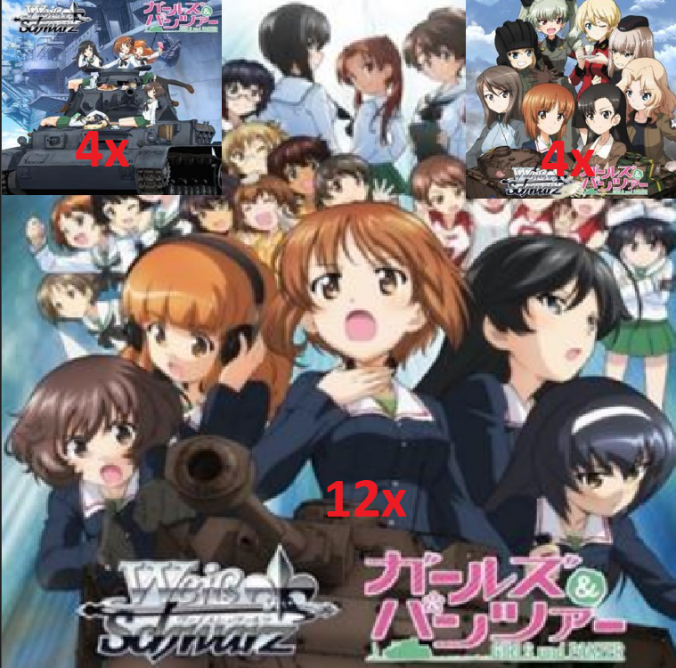 BUNDLE Case + TD  - GIRLS und PANZER JP