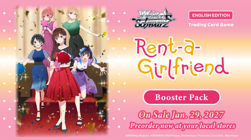 Weiss Schwarz - Rent a Girlfriend Vol.2 - Booster Display (10 Packs) - ENG